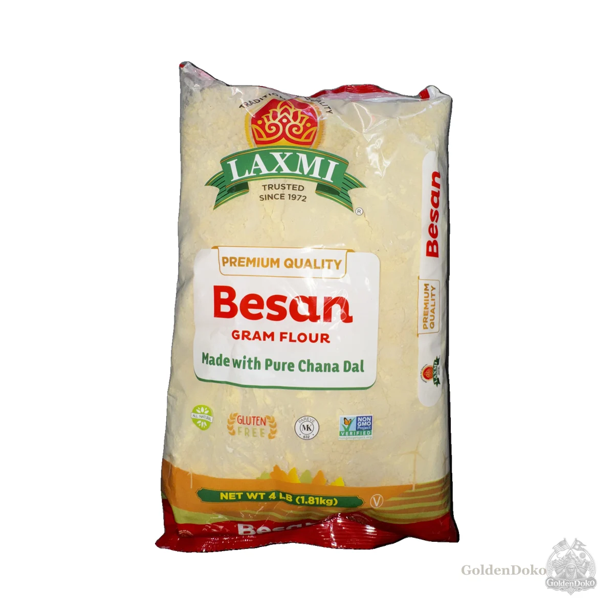 Besan (Gram Flour) 4 lb — Flour & Atta at Laliguras Indian and Nepali Grocery and Oriental Food