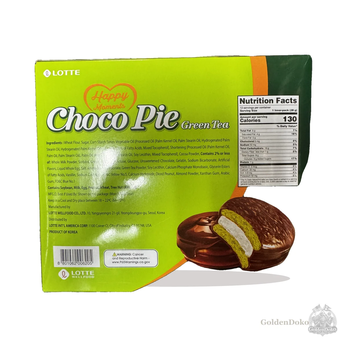 Choco Pie Green Tea at Laliguras Indian and Nepali Grocery and Oriental Food