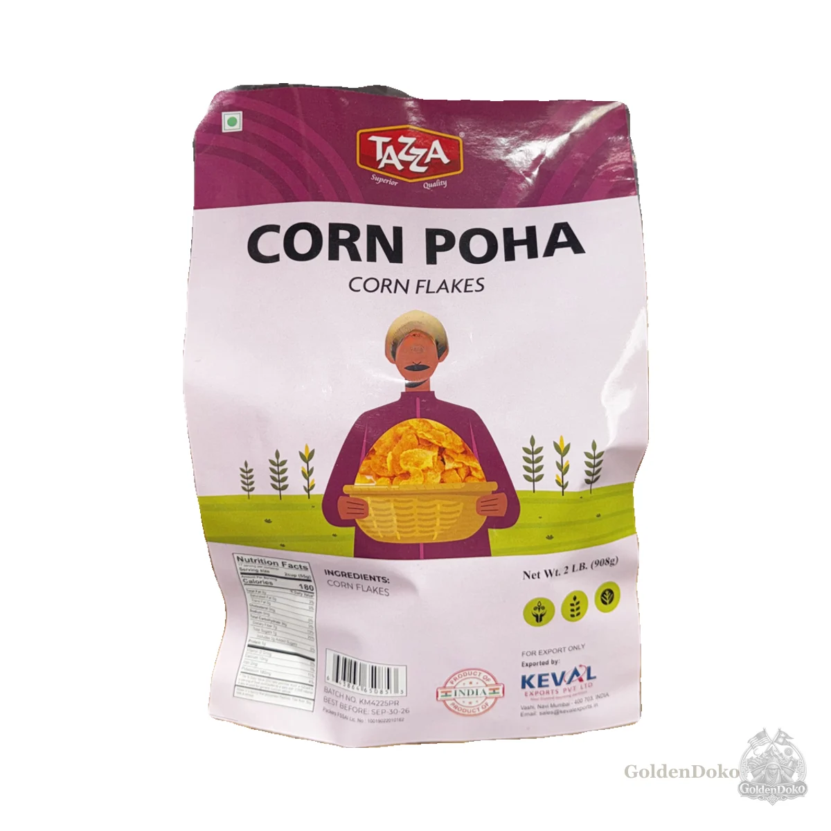 Corn Poha (Corn Flakes) — Rice & Grains at Laliguras Indian and Nepali Grocery and Oriental Food