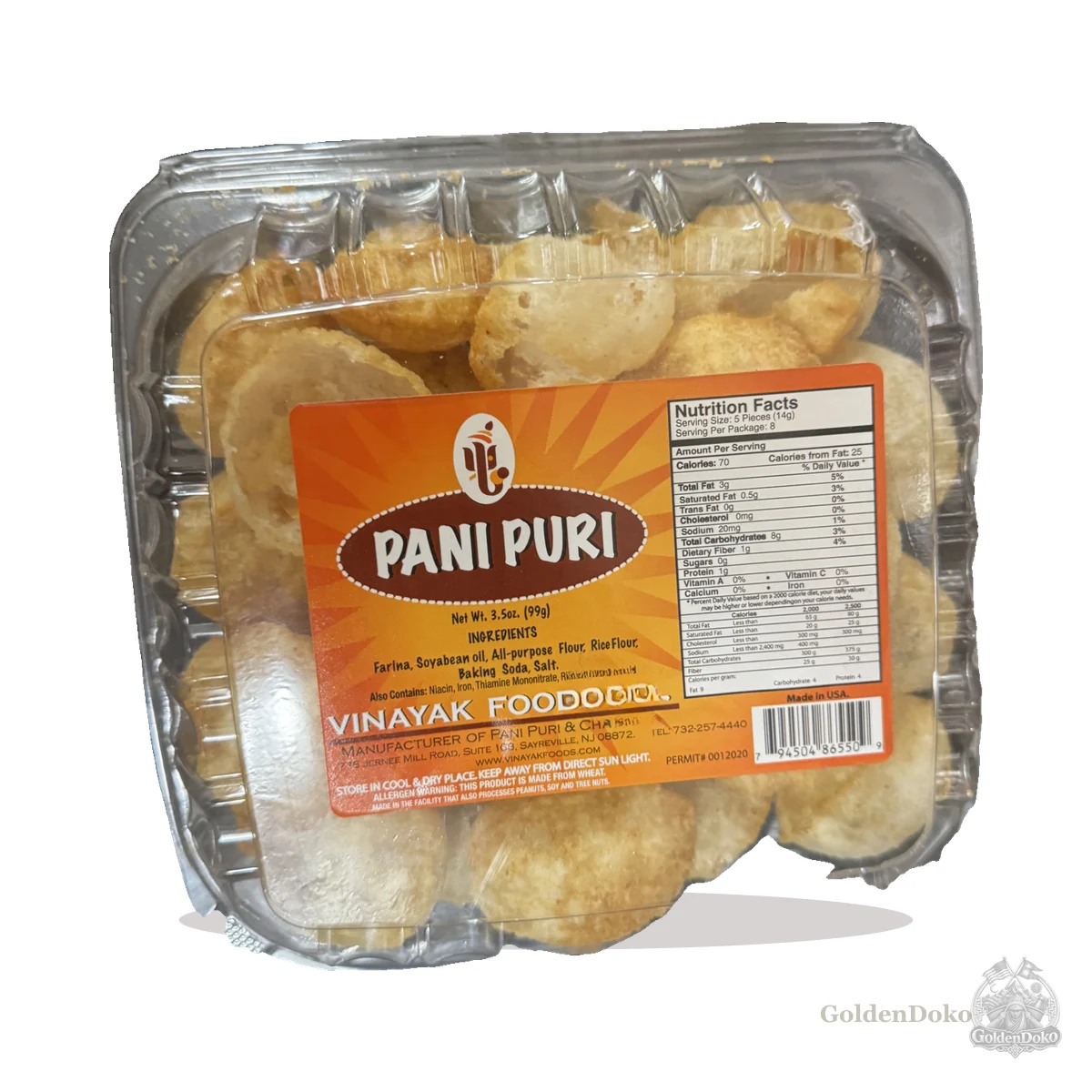 Pani Puri at Laliguras Indian and Nepali Grocery and Oriental Food