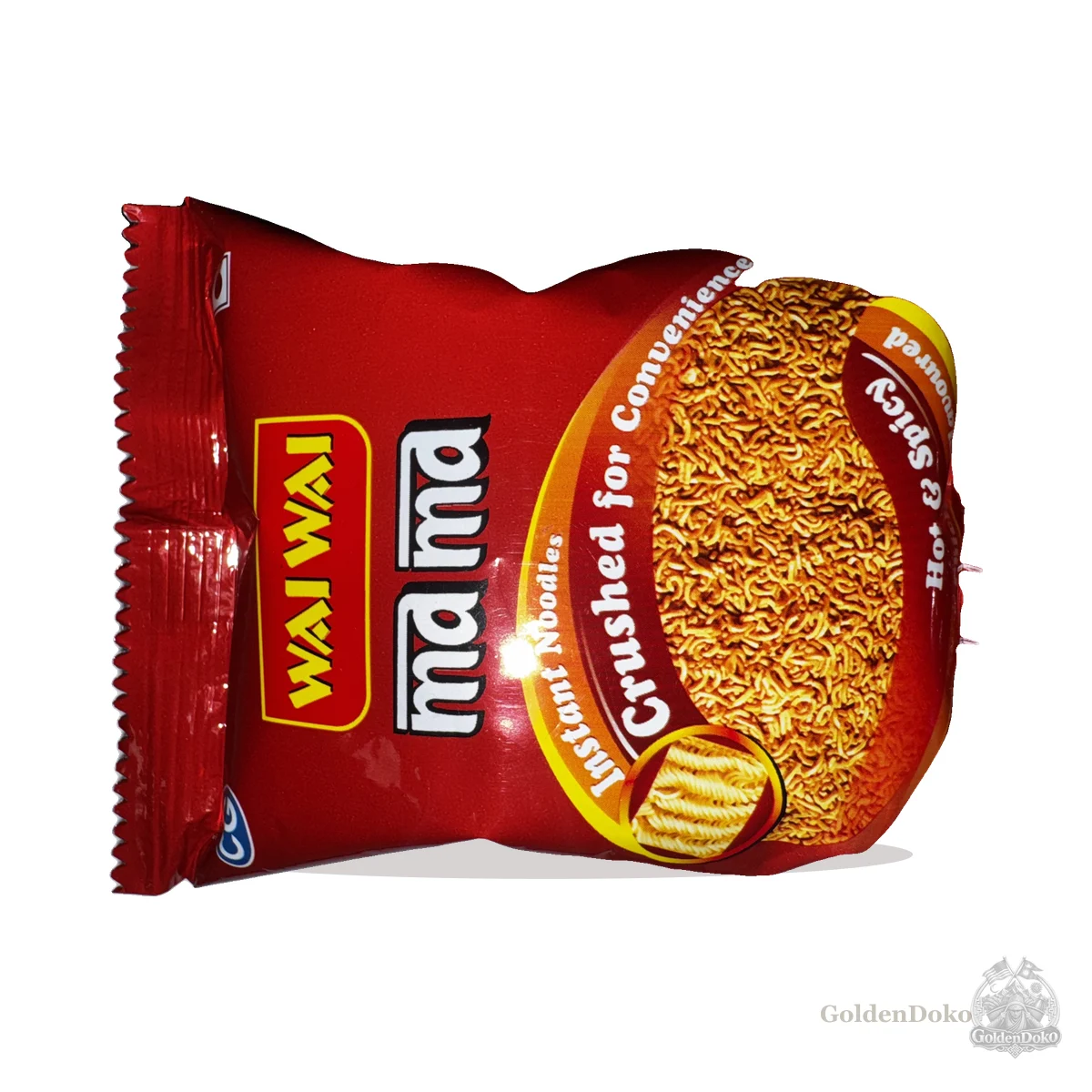 Mama Crushed Instant Noodles Hot & Spicy — Chatpate Corner at Laliguras Indian and Nepali Grocery and Oriental Food